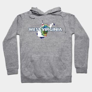 West Virginia Colored State Hoodie